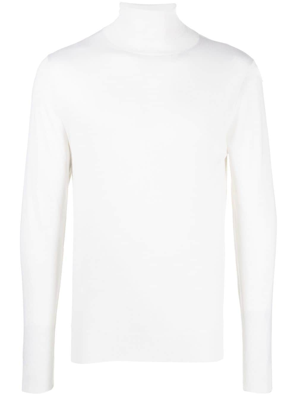 Fedeli slouch-body roll neck jumper - Neutrals von Fedeli