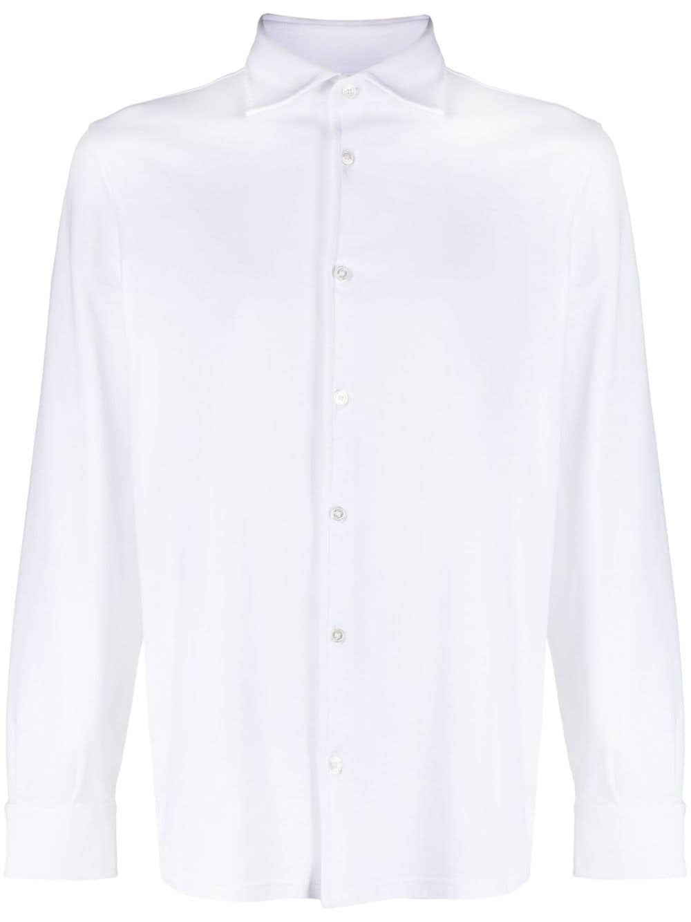 Fedeli spread-collar button-up shirt - White von Fedeli