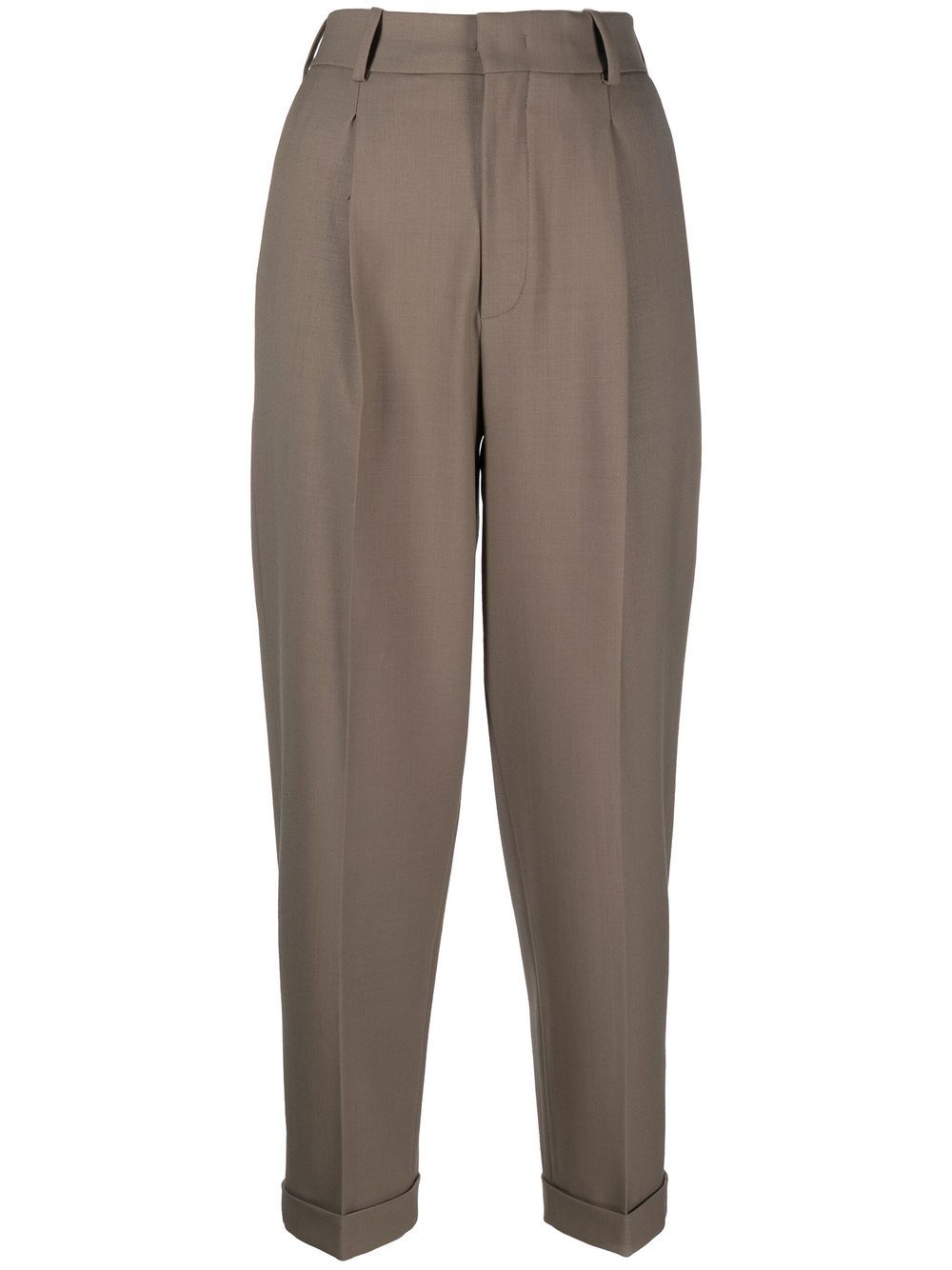 Federica Tosi high-rise tailored trousers - Neutrals von Federica Tosi