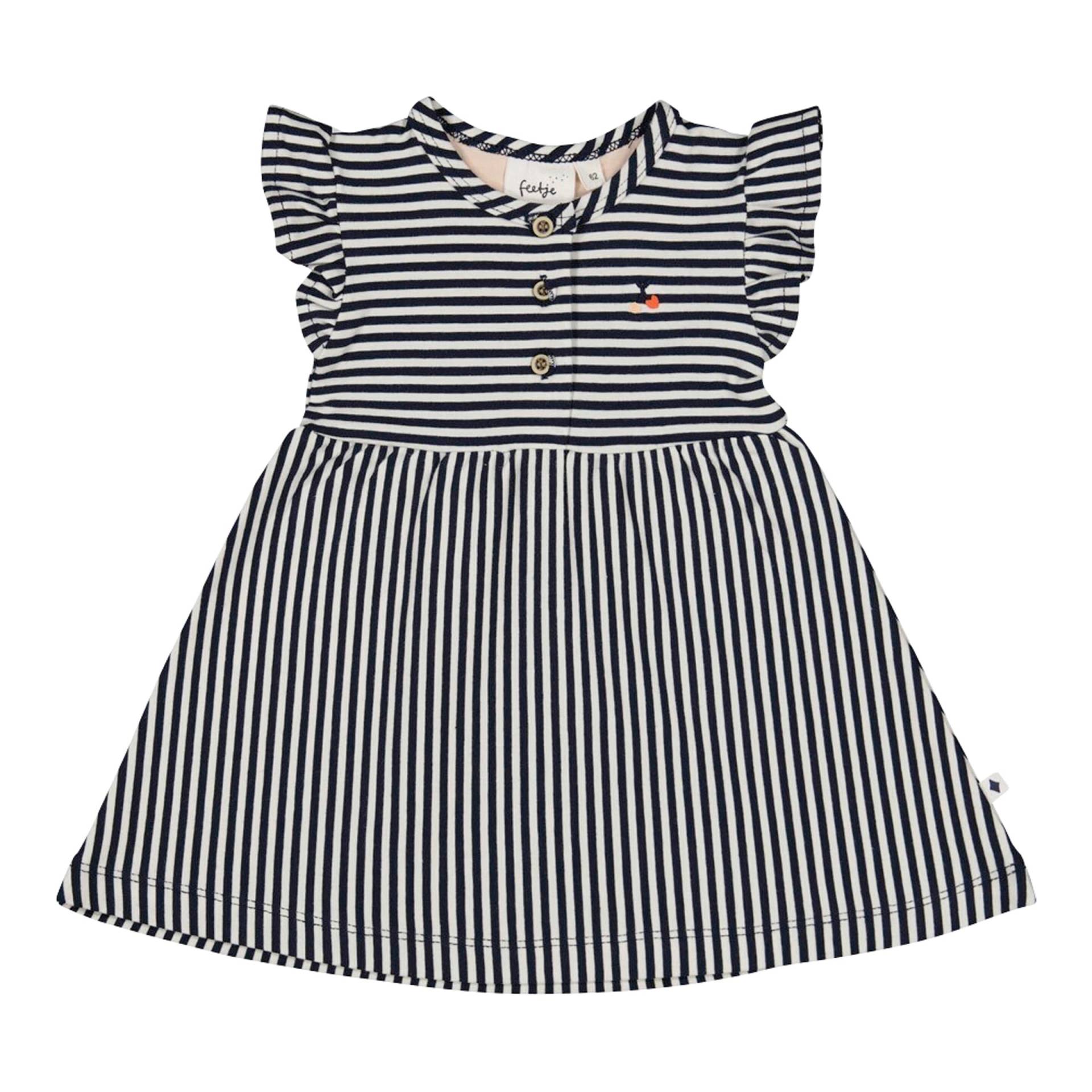 Kleid Flügelarm Ringel Kleid Flügelarm Ringel von Feetje