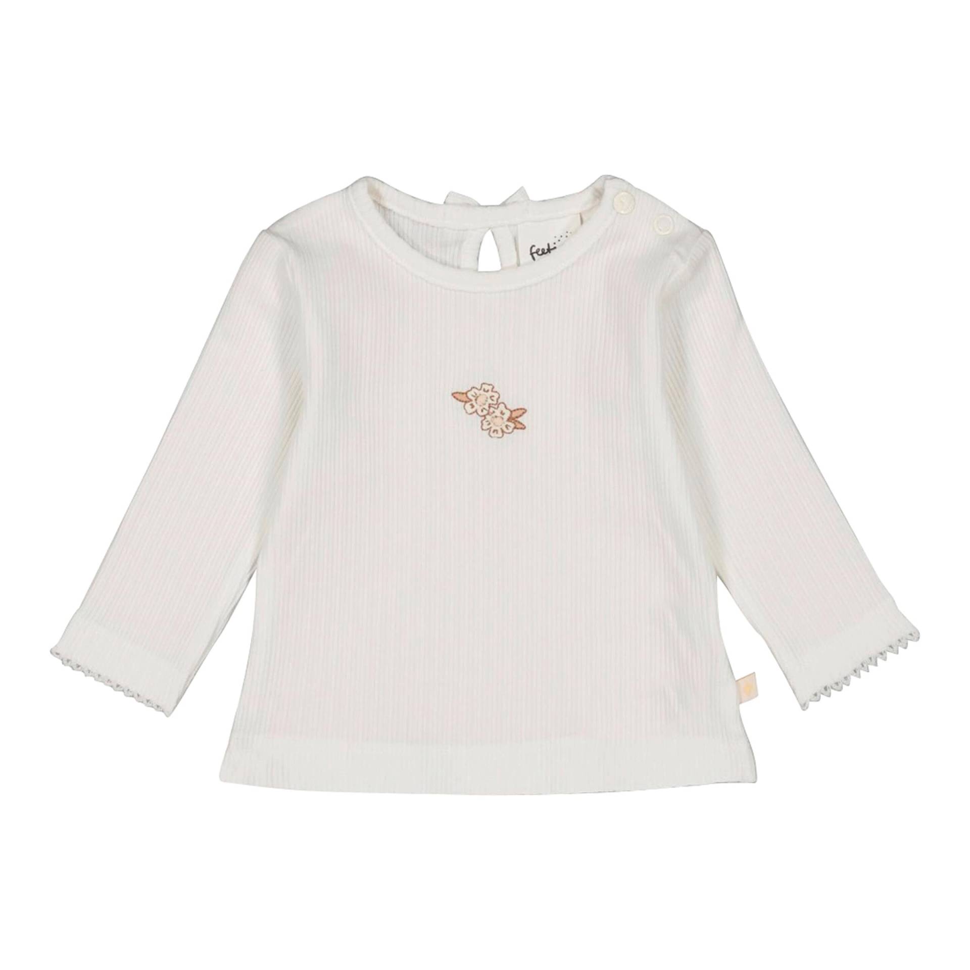 Shirt langarm Blumen Rippqualität Shirt langarm Blumen Rippqualität von Feetje