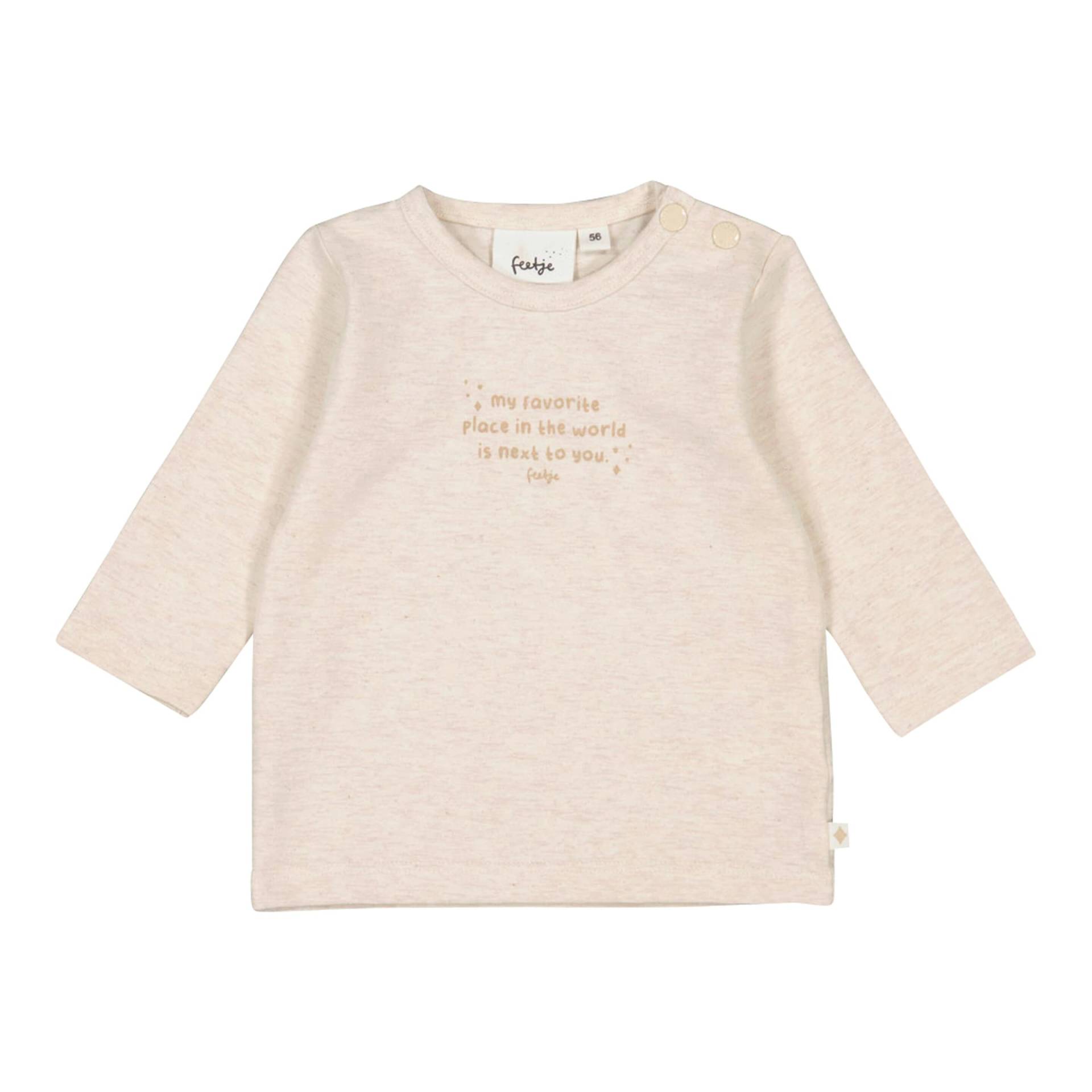 Shirt langarm Favorite place in the world Shirt langarm Favorite place in the world von Feetje