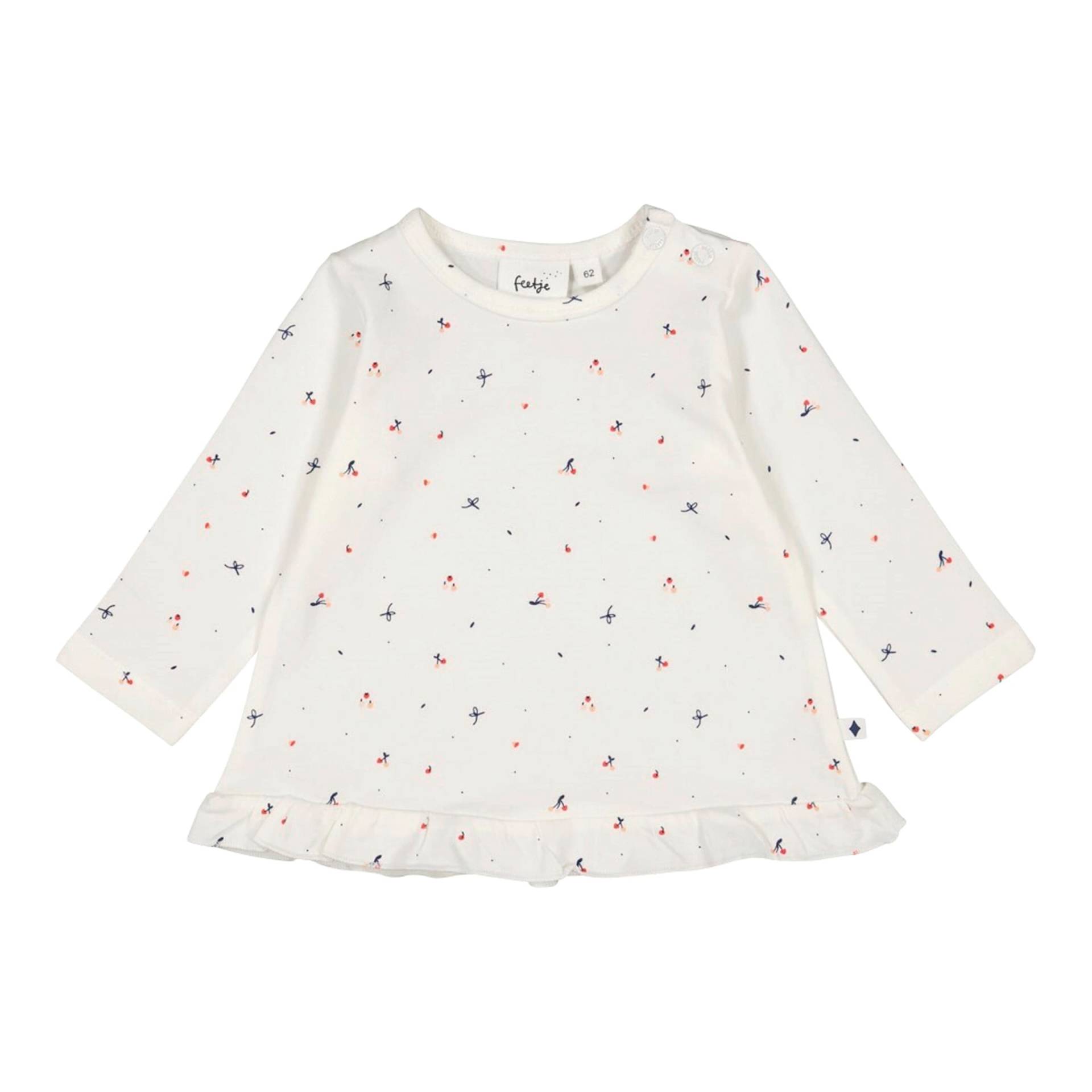 Shirt langarm Kirschen Rüschen Shirt langarm Kirschen Rüschen von Feetje