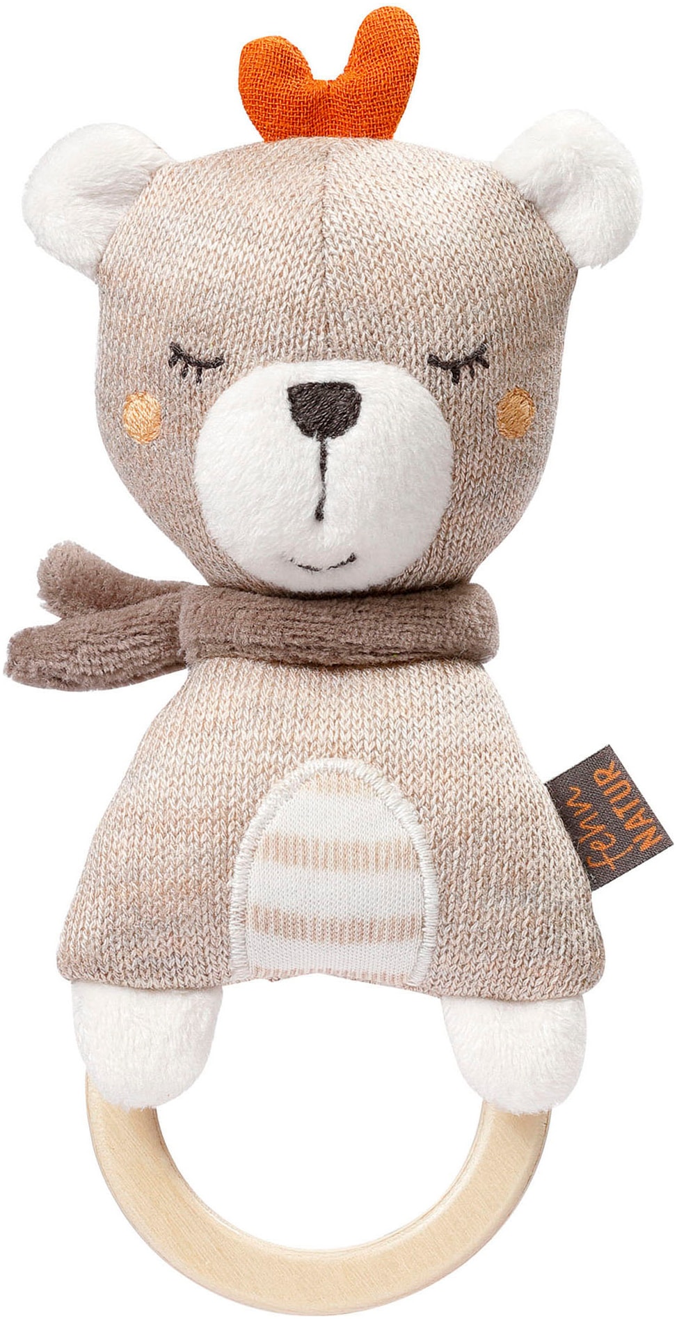 Fehn Greifling »fehnNATUR, Holz-Greifling Teddy« von Fehn