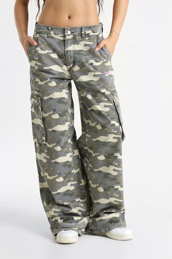 Felicious Cargohose | Camouflage Grey | Damen  | M von Felicious
