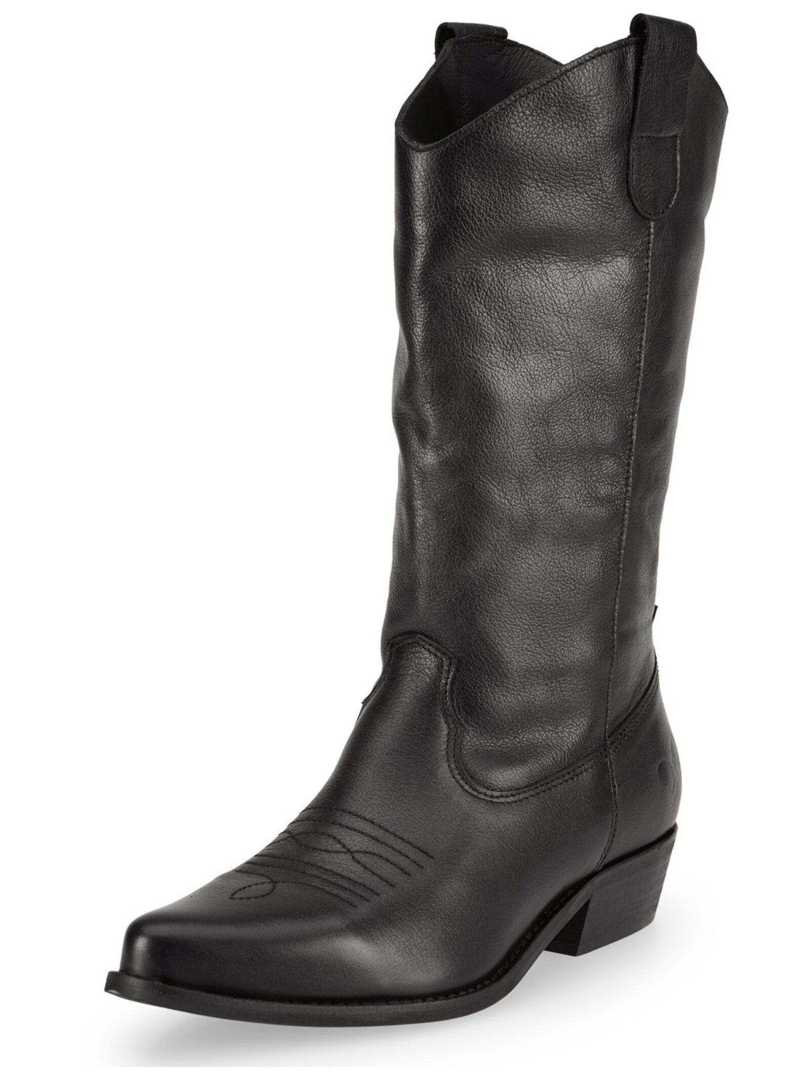 Stiefel Gerbera W040 Damen Schwarz 39 von Felmini Wide Fit