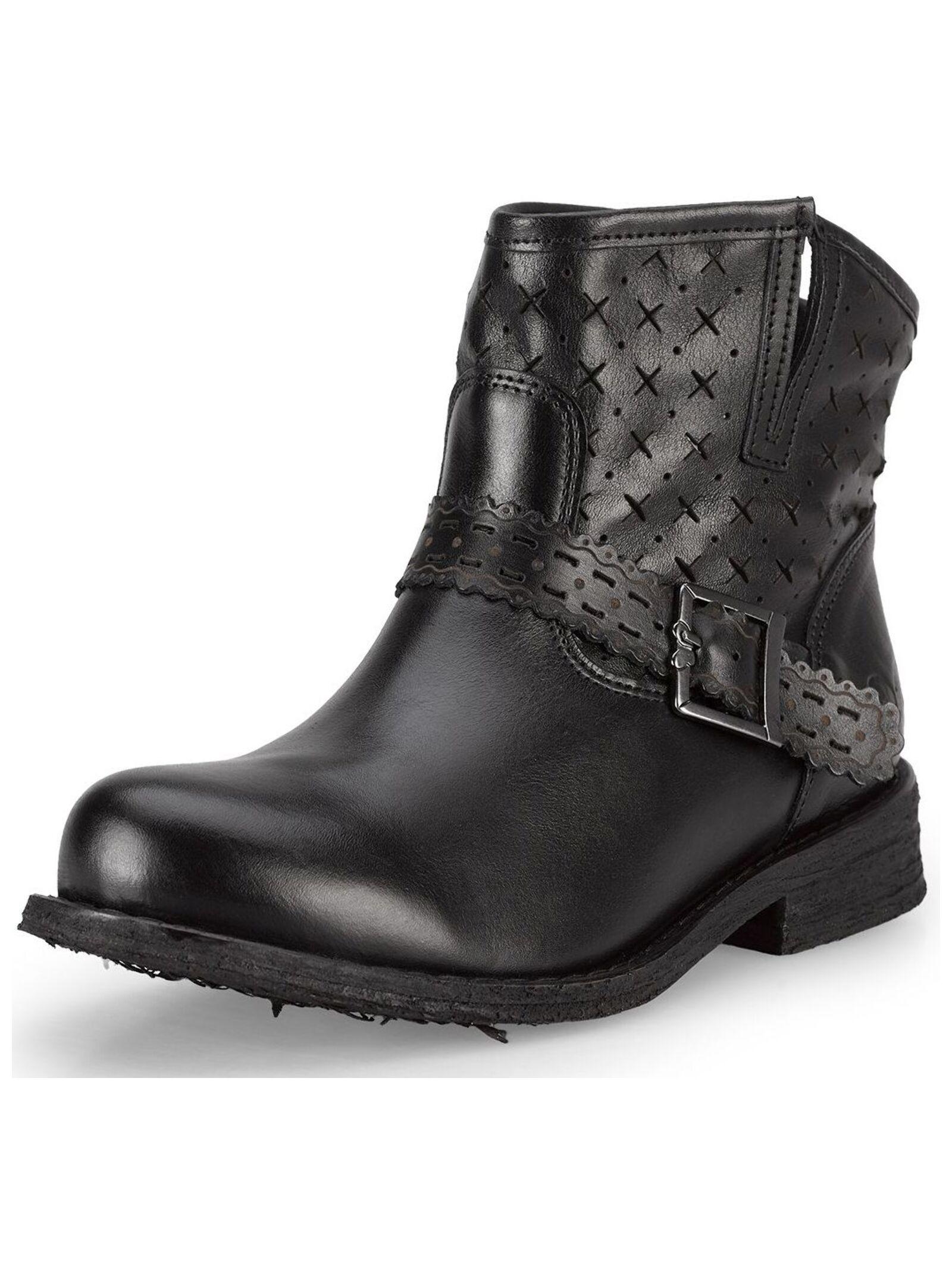 Stiefelette Gredo W093 Damen Schwarz 40 von Felmini Wide Fit