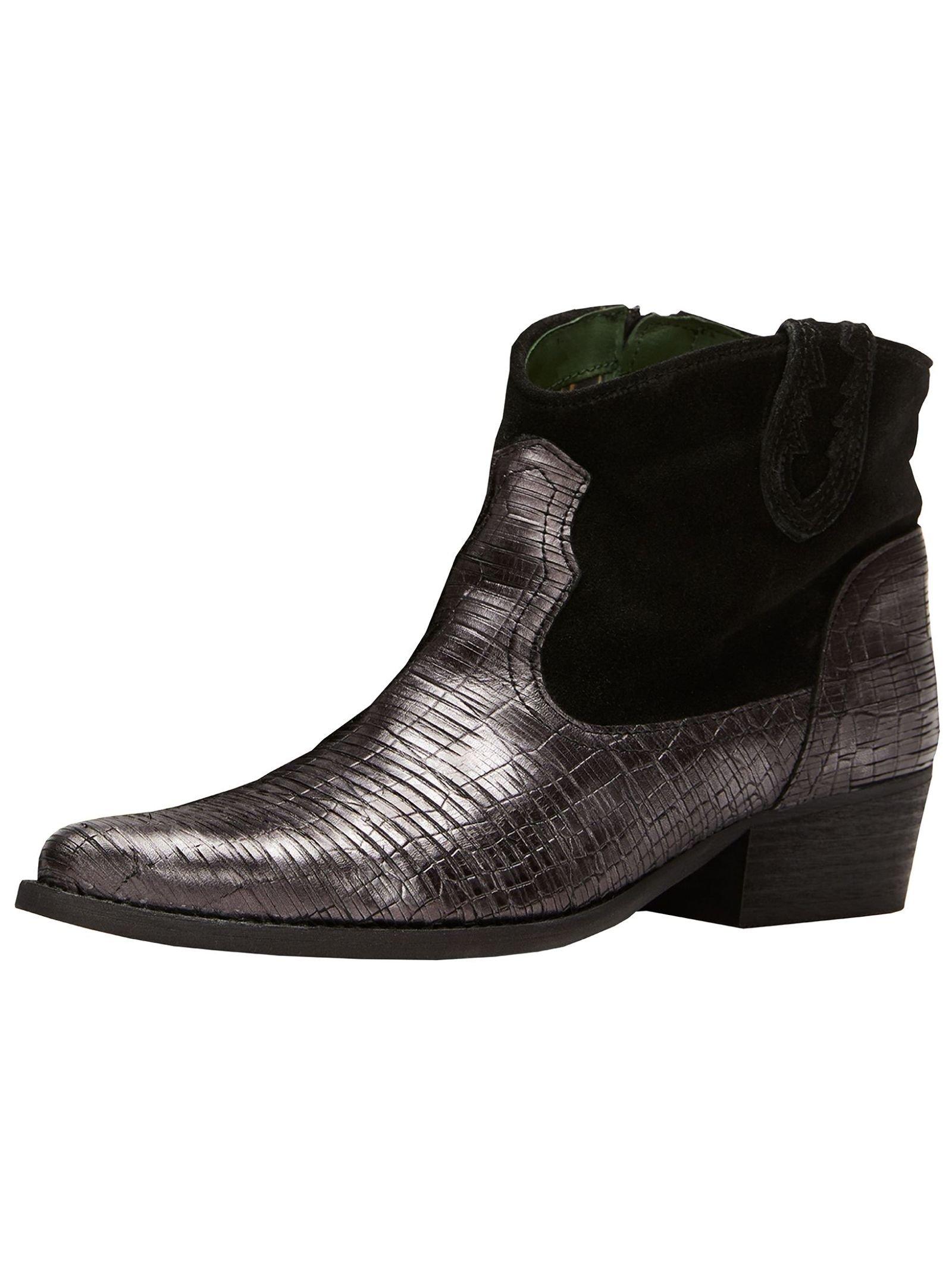 Stiefelette West Damen Schwarz 39 von Felmini