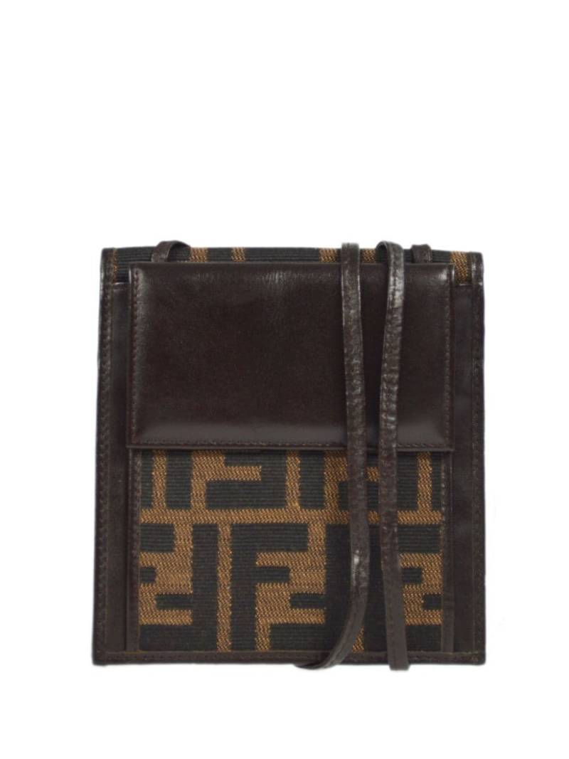 Fendi Pre-Owned 1990-2000s Zucca wallet purse - Brown von Fendi Pre-Owned