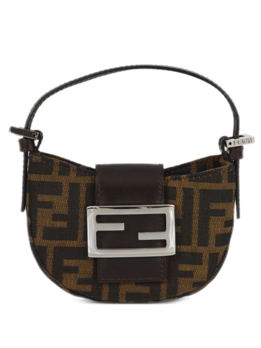 Fendi Pre-Owned 1990-2000s mini Zucca handbag - Brown von Fendi Pre-Owned