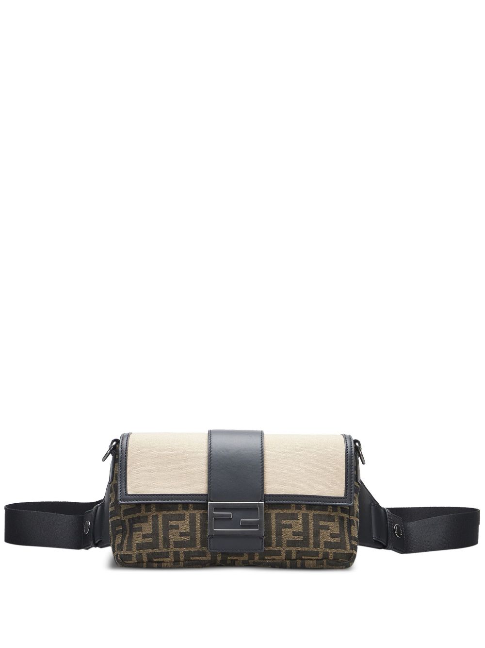 Fendi Pre-Owned Baguette Zucca-pattern belt bag - Brown von Fendi Pre-Owned