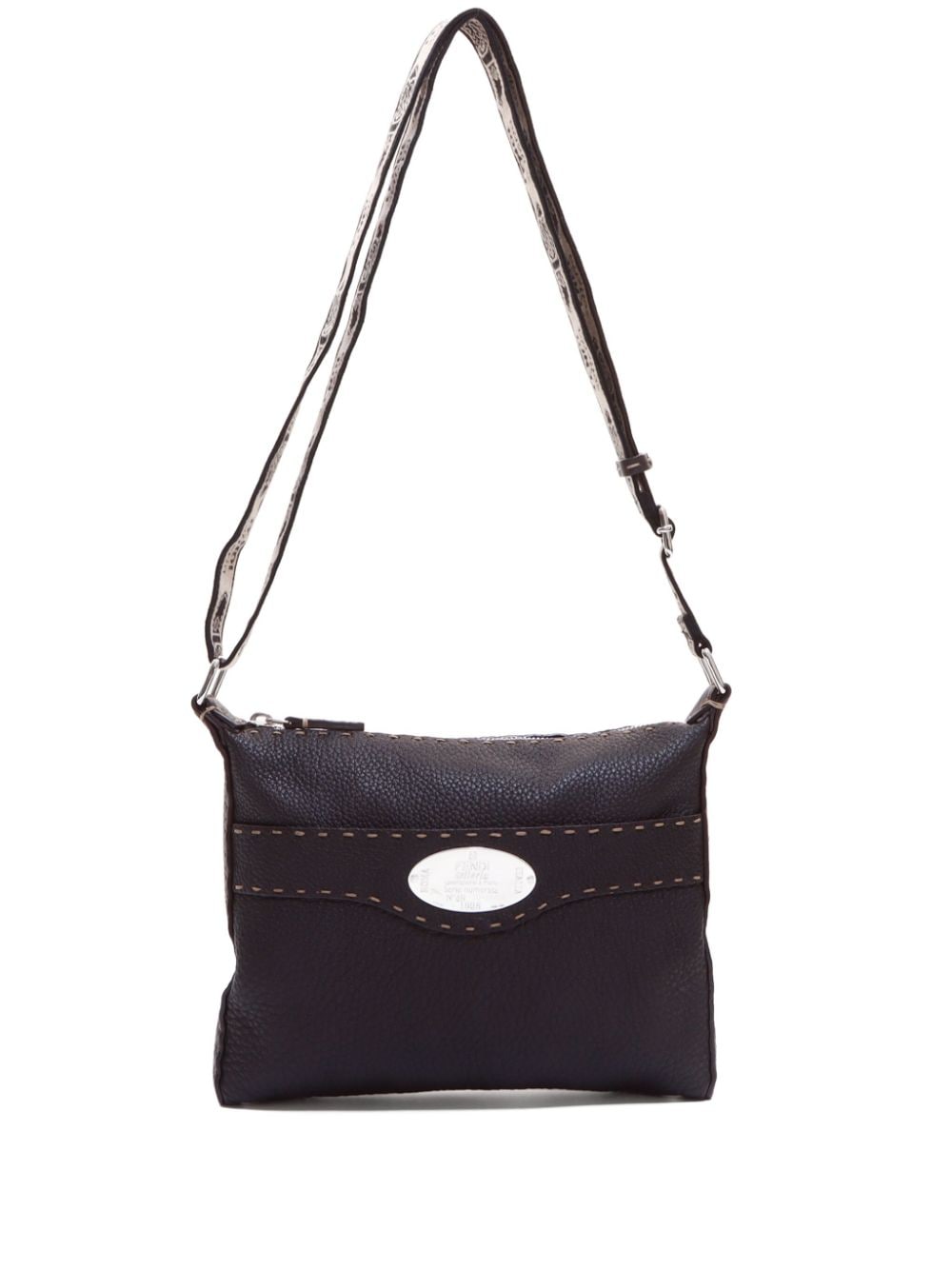 Fendi Pre-Owned Selleria leather shoulder bag - Brown von Fendi Pre-Owned