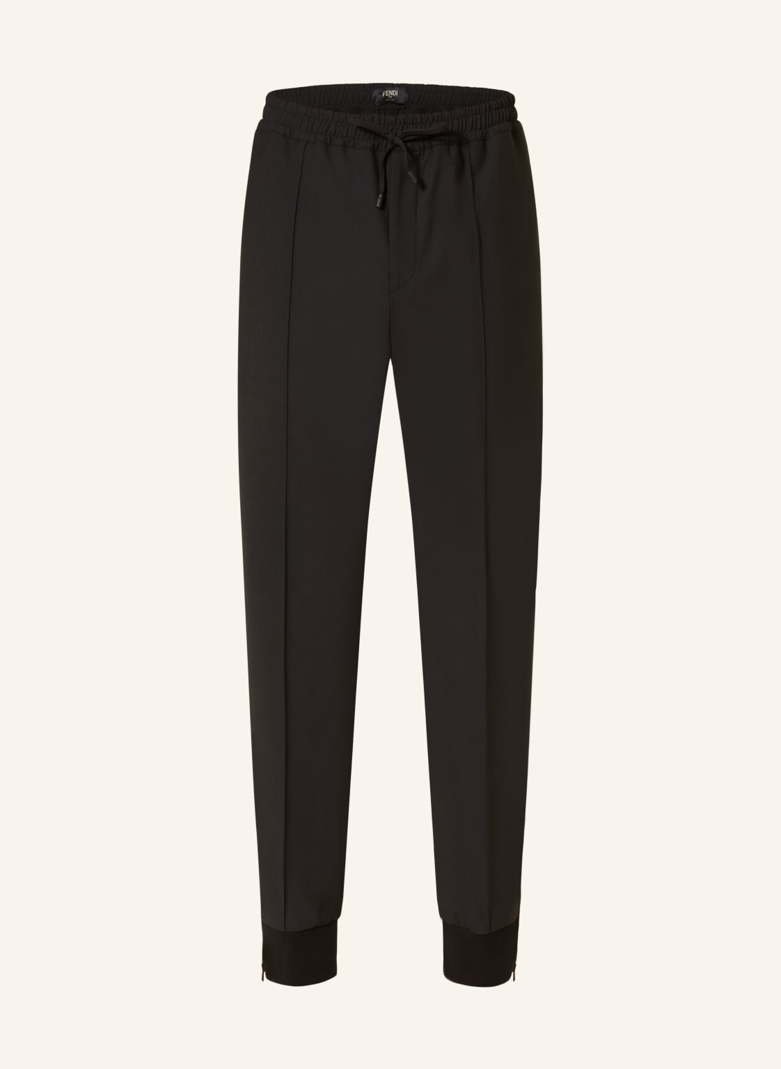 Fendi Hose Im Jogging-Stil Extra Slim Fit schwarz von Fendi