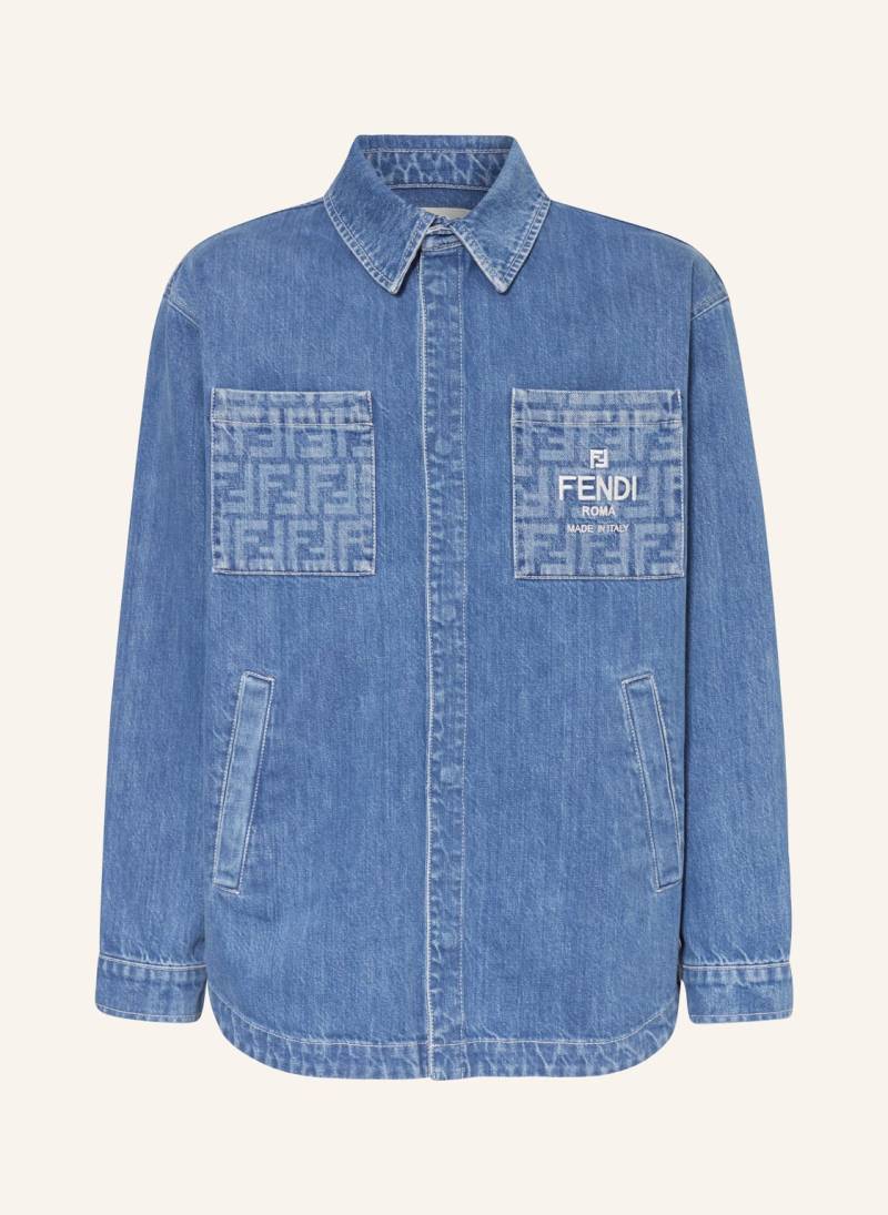 Fendi Jeans-Overjacket blau von Fendi