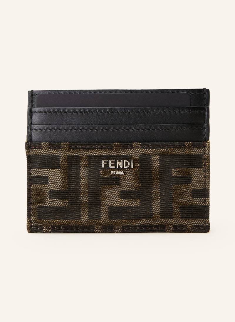 Fendi Kartenetui braun von Fendi