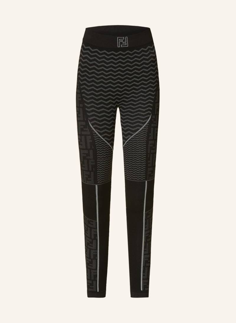 Fendi Leggings schwarz von Fendi