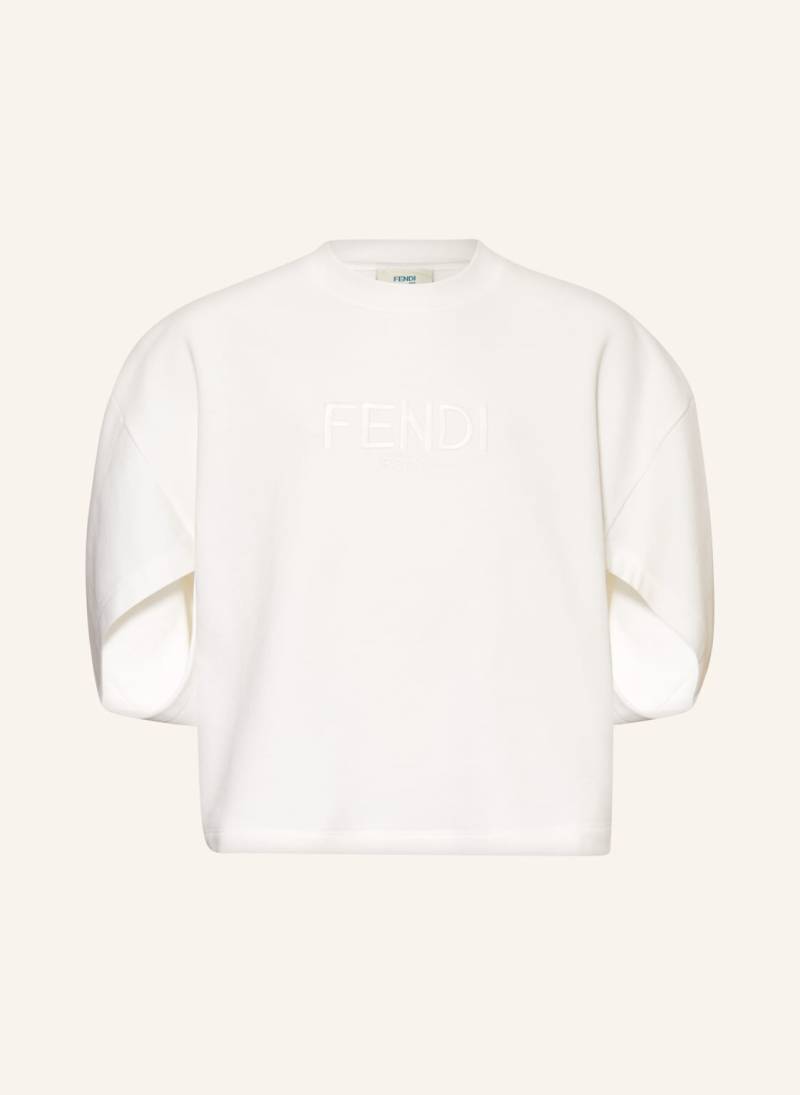 Fendi Oversized-Sweatshirt beige von Fendi