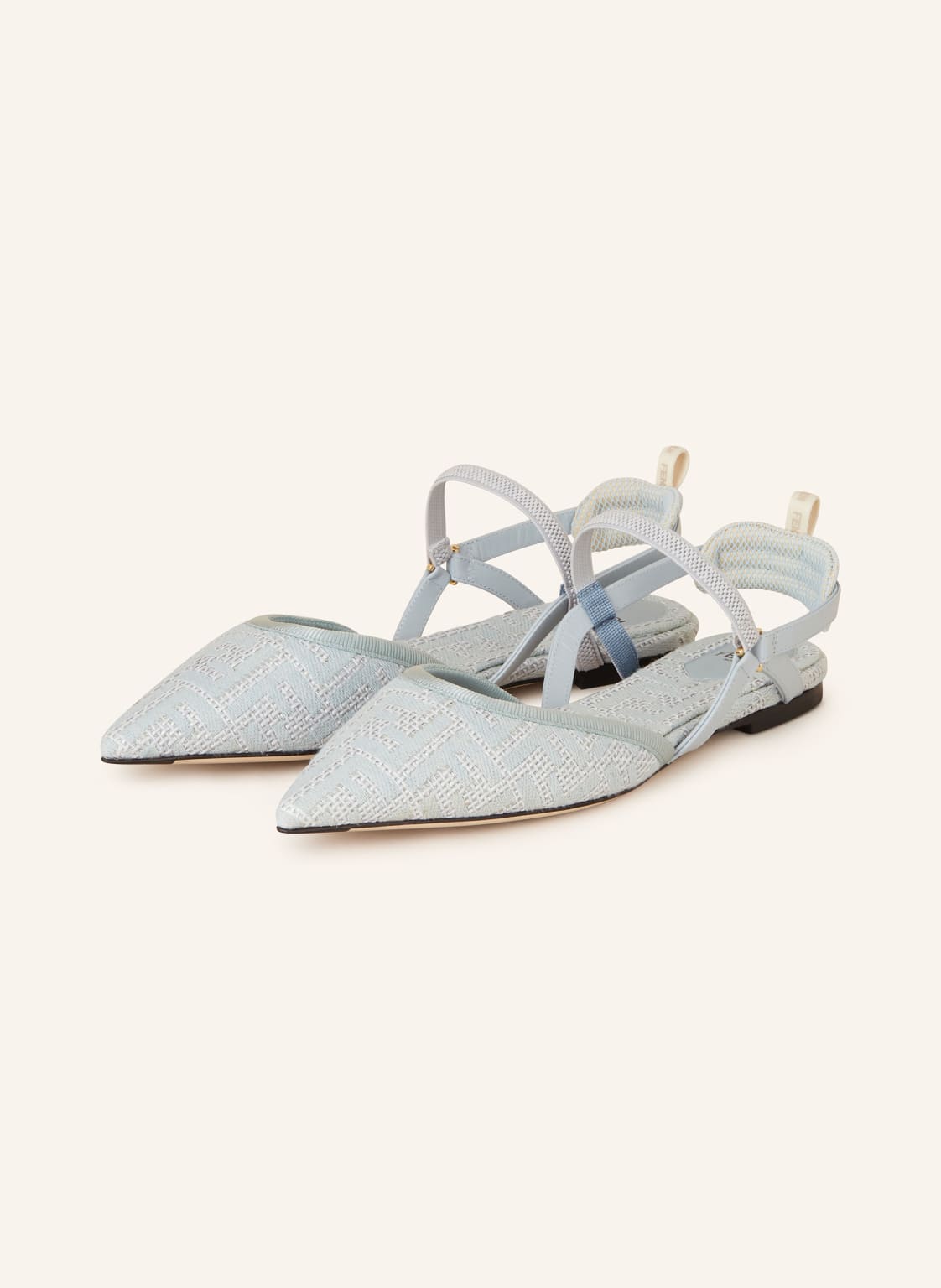 Fendi Slingballerinas Colibrì Lite blau von Fendi