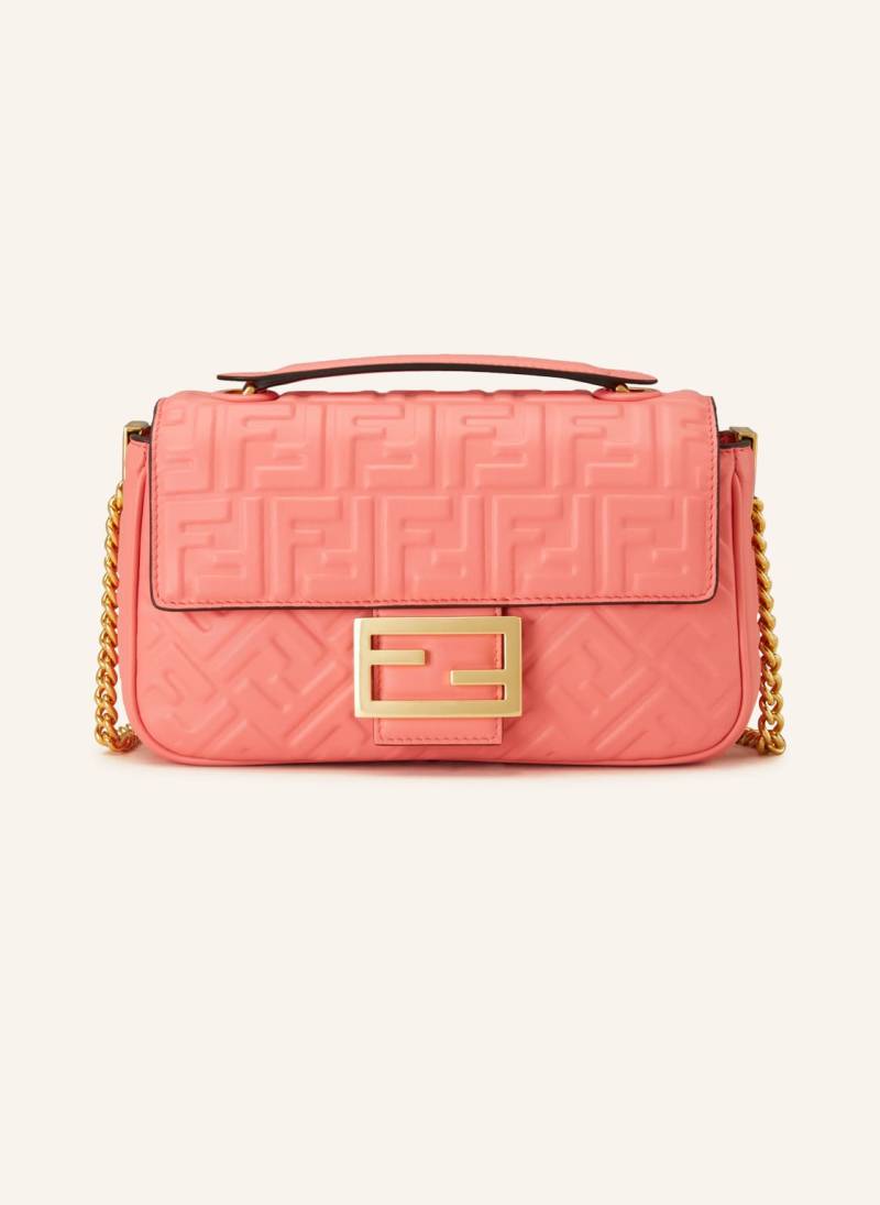 Fendi Umhängetasche Baguette Midi rosa von Fendi