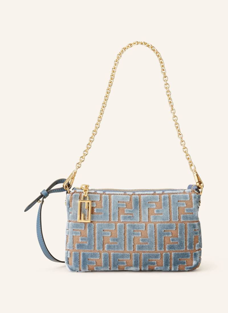 Fendi Umhängetasche Baguette blau von Fendi