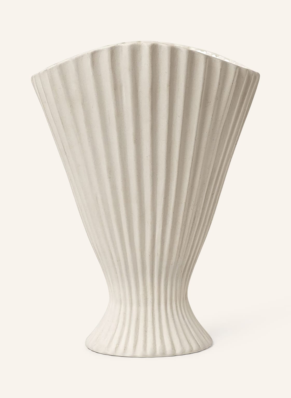 Ferm Living Vase Fountain weiss von Ferm LIVING