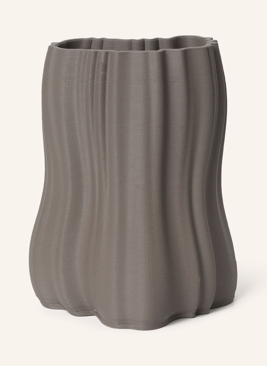 Ferm Living Vase Moire grau von Ferm LIVING