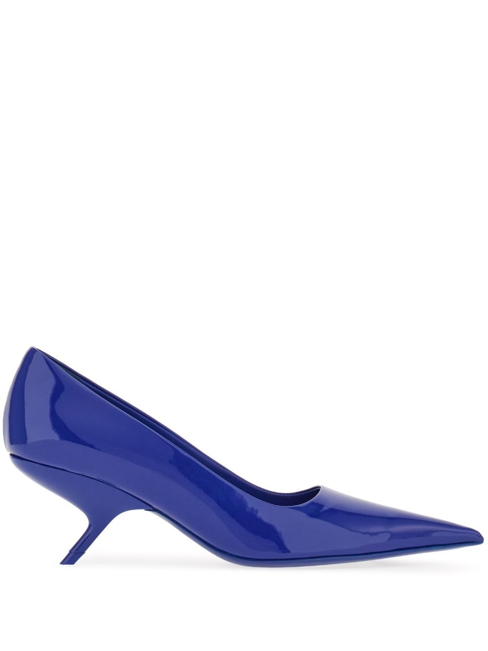 Ferragamo Eva pointed-toe pumps - Blue von Ferragamo