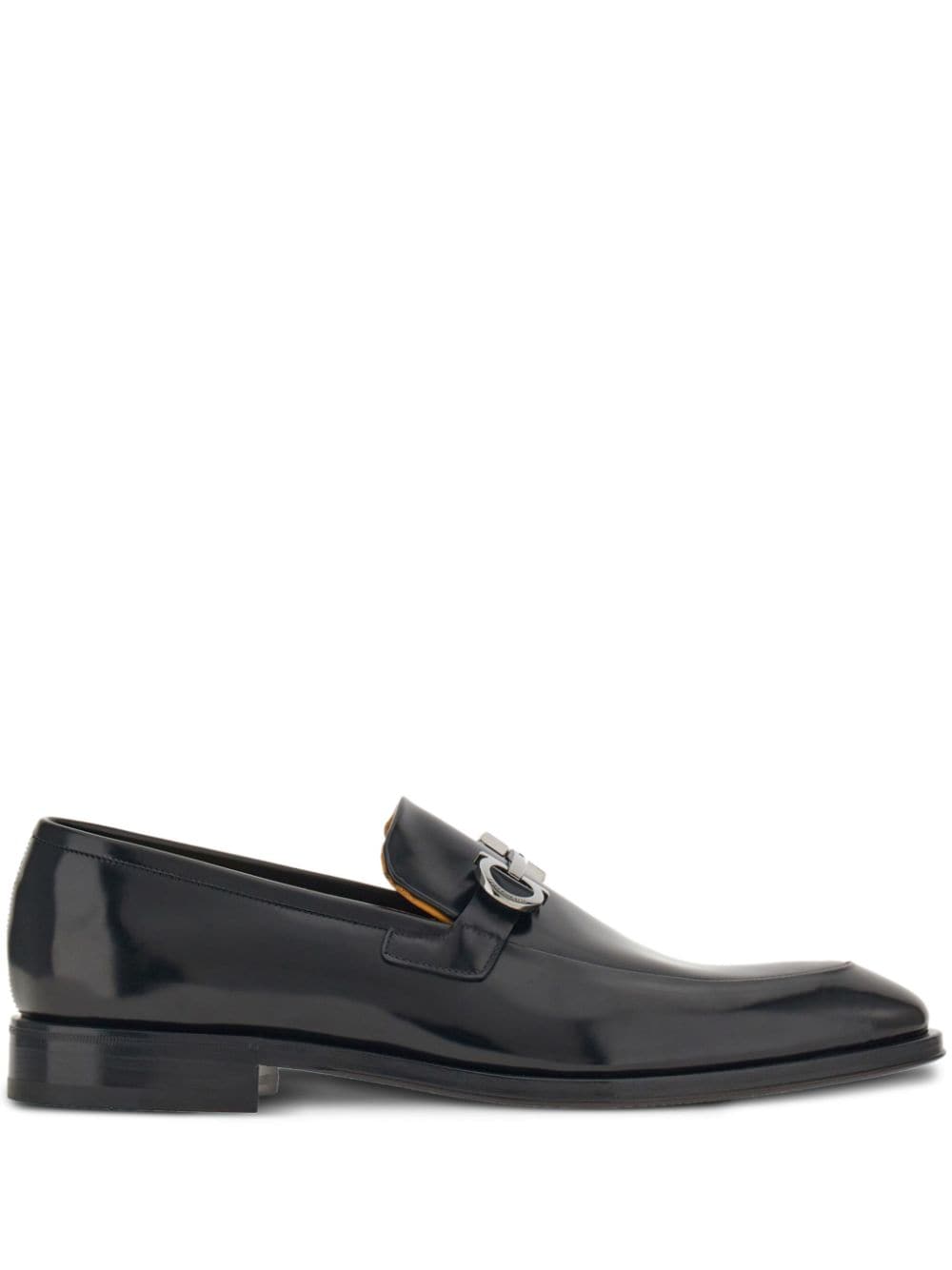 Ferragamo Gancini leather loafers - Black von Ferragamo