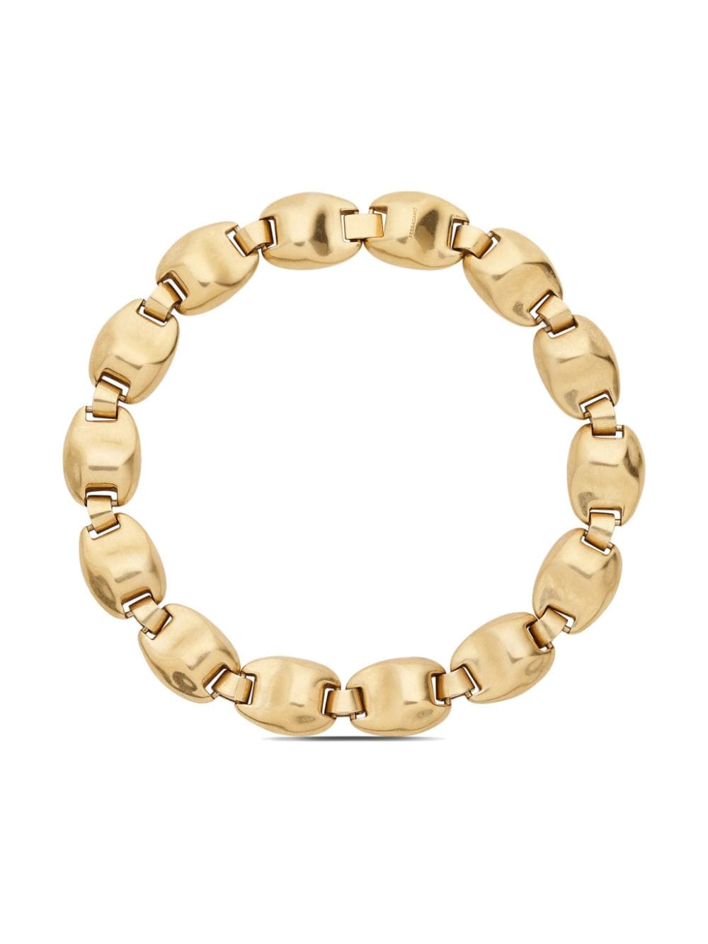 Ferragamo chunky chain necklace - Gold von Ferragamo