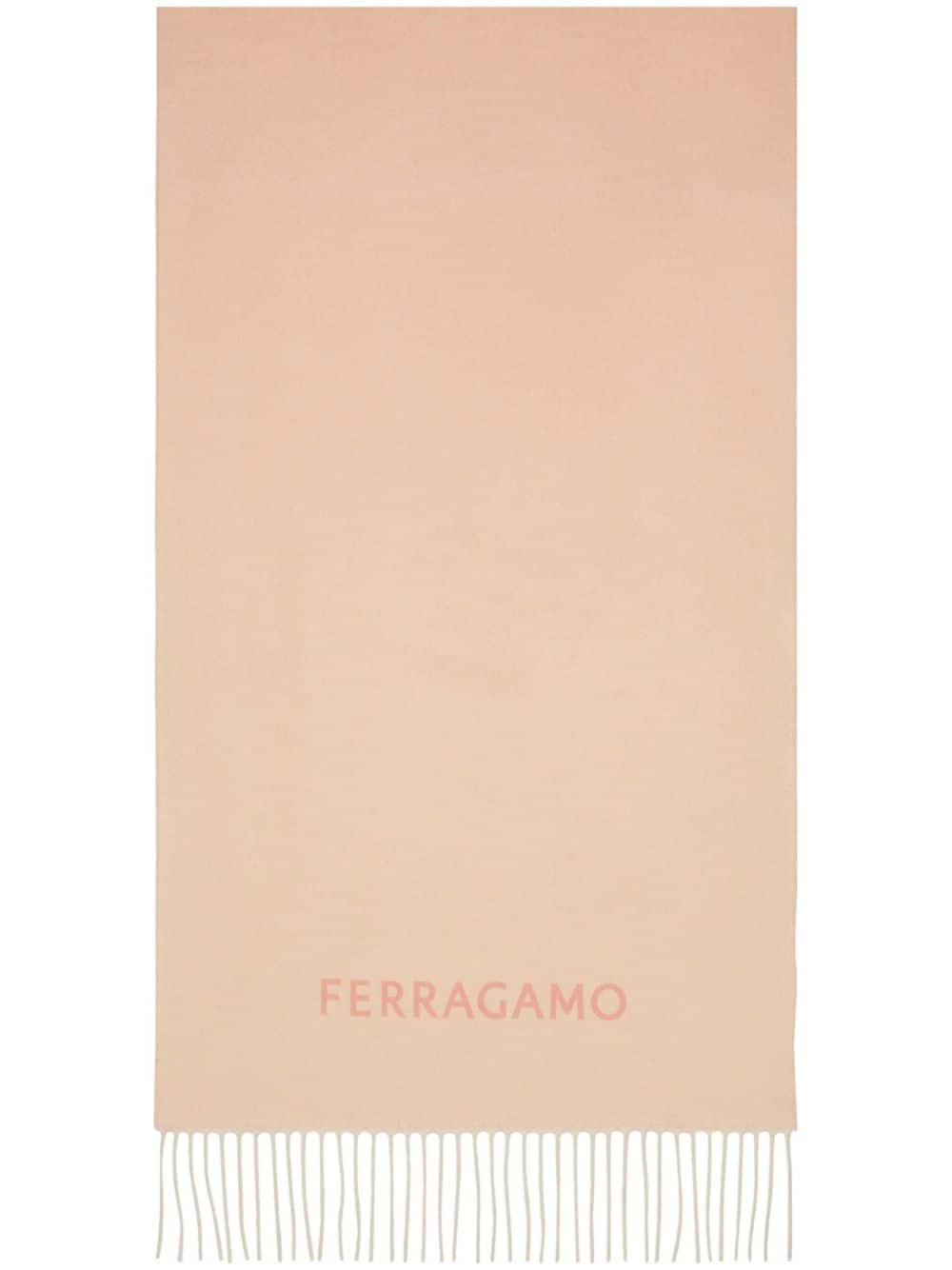 Ferragamo gradient-effect cashmere scarf - Pink von Ferragamo