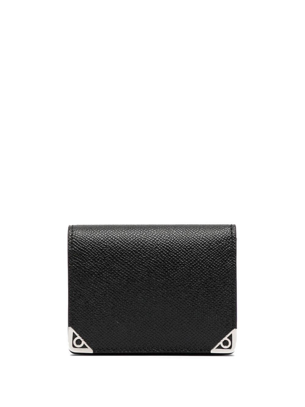 Ferragamo grained leather wallet - Black von Ferragamo