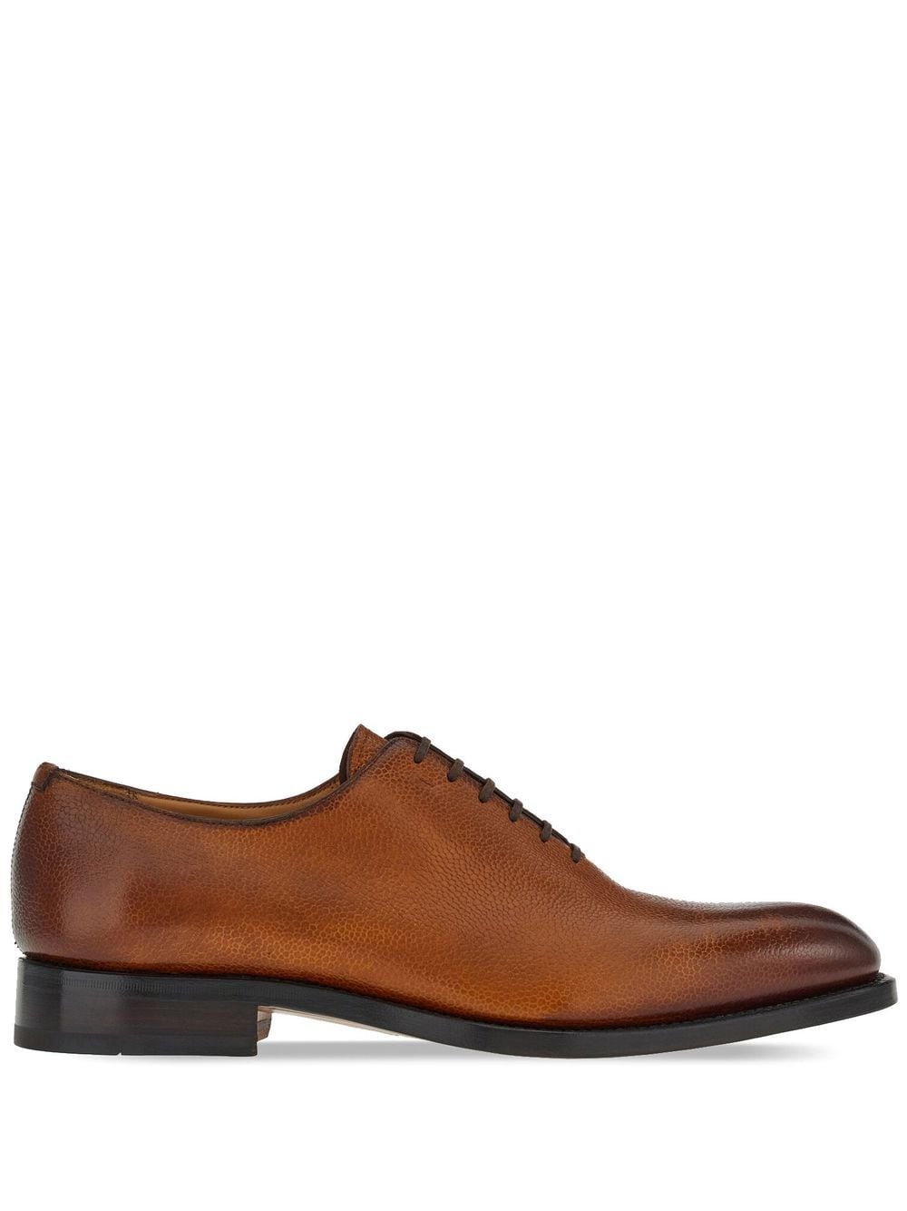 Ferragamo leather Oxford shoes - Brown von Ferragamo