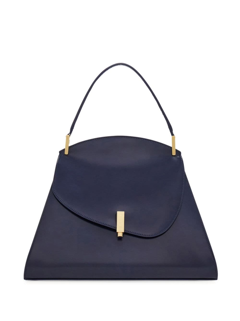 Ferragamo medium Geometric leather tote bag - Blue von Ferragamo