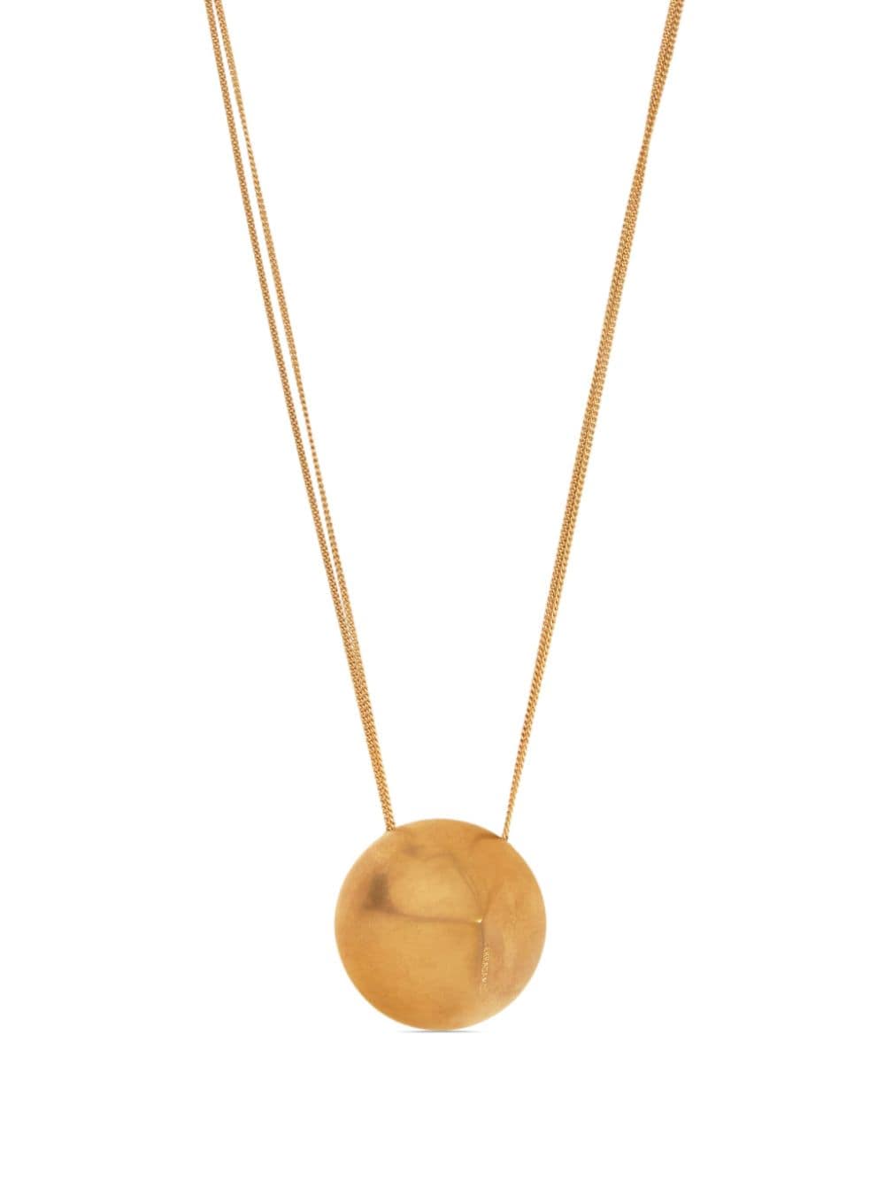 Ferragamo oversize-pendant nacklace - Gold von Ferragamo