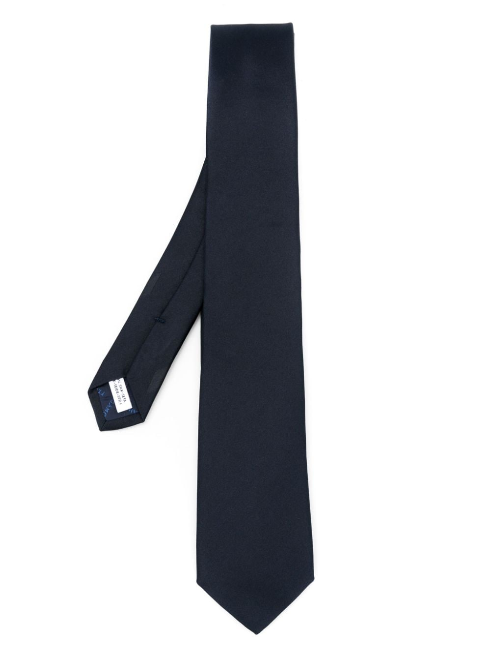 Ferragamo silk twill tie - Blue von Ferragamo