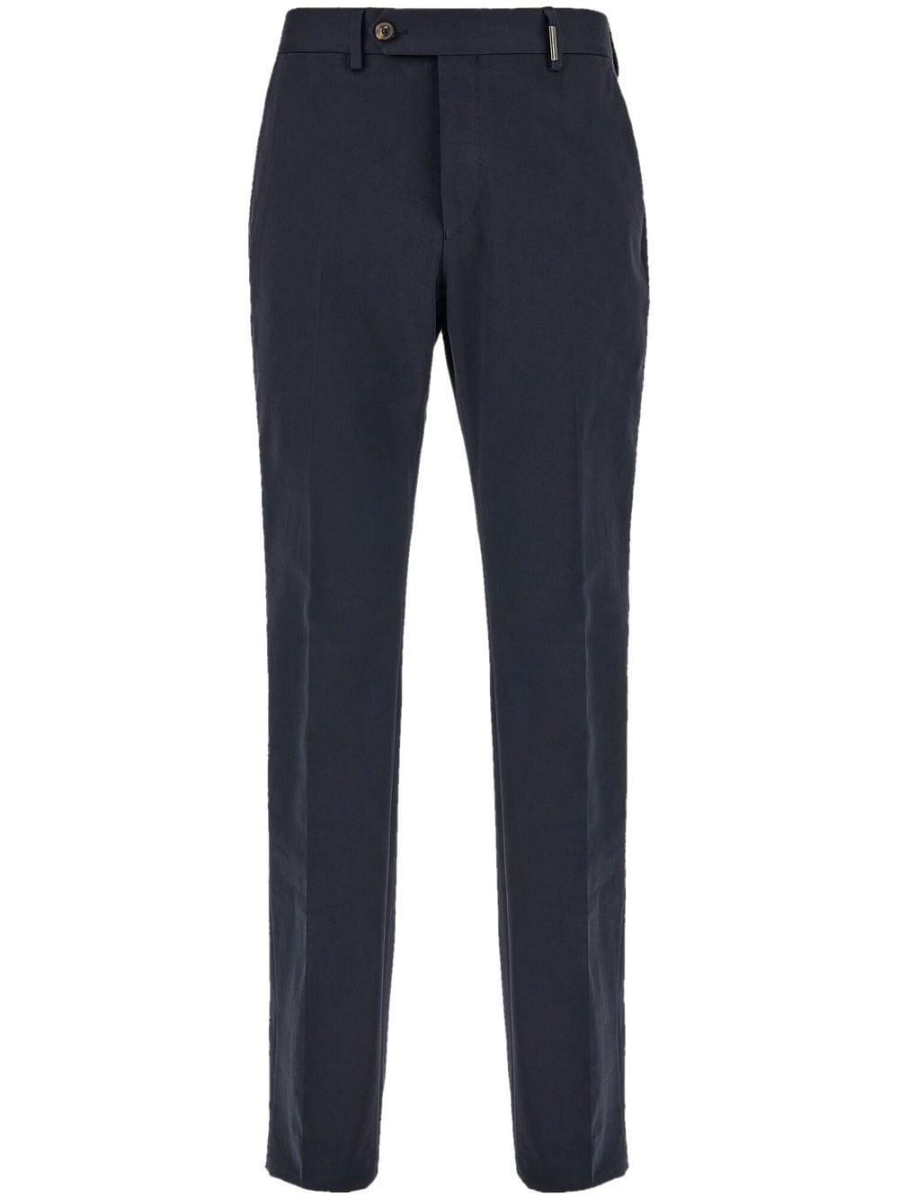 Ferragamo slim-cut tailored trousers - Blue von Ferragamo