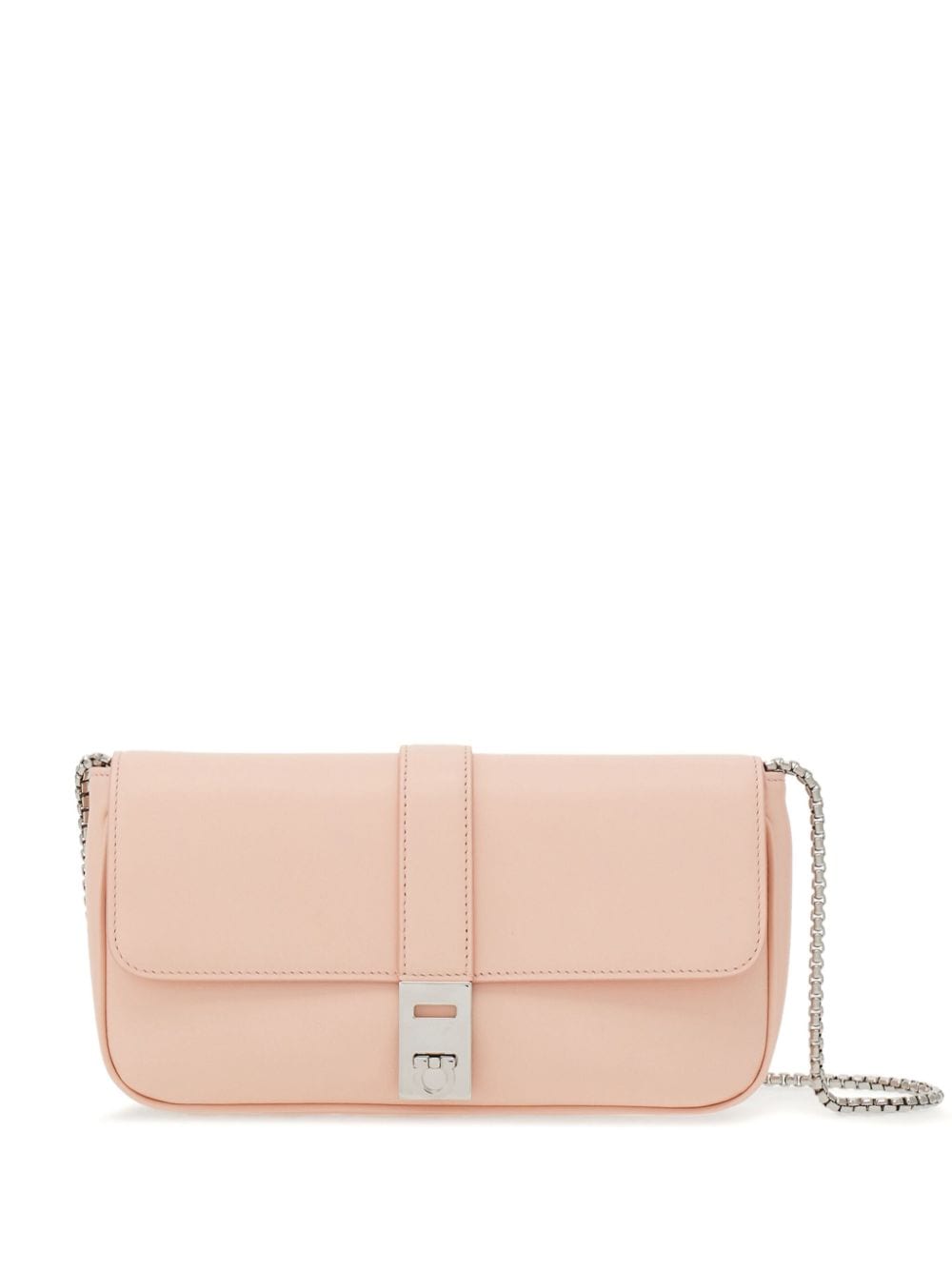 Ferragamo small Gancini-detail crossbody bag - Pink von Ferragamo