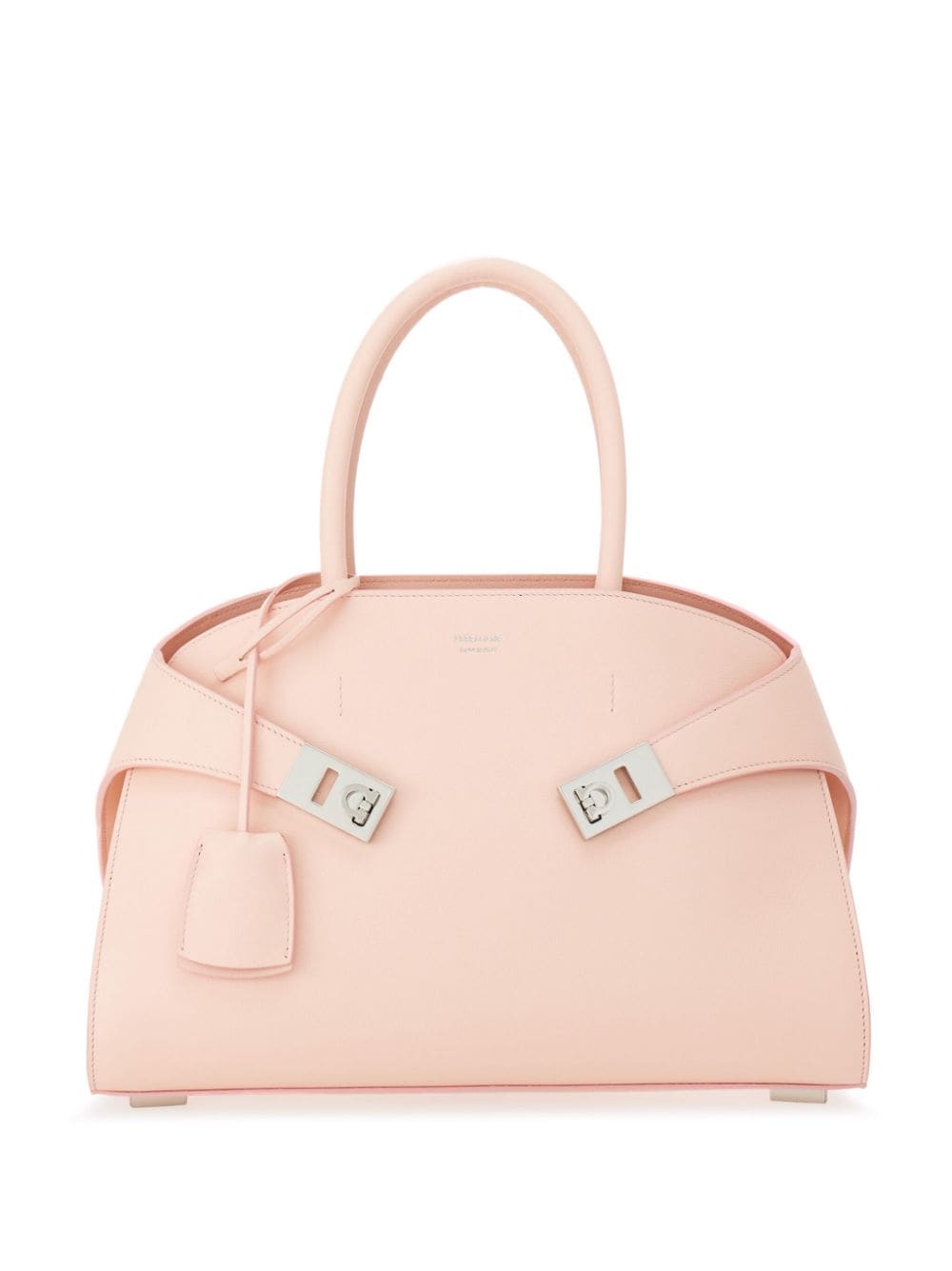 Ferragamo small Hug leather crossbody bag - Pink von Ferragamo