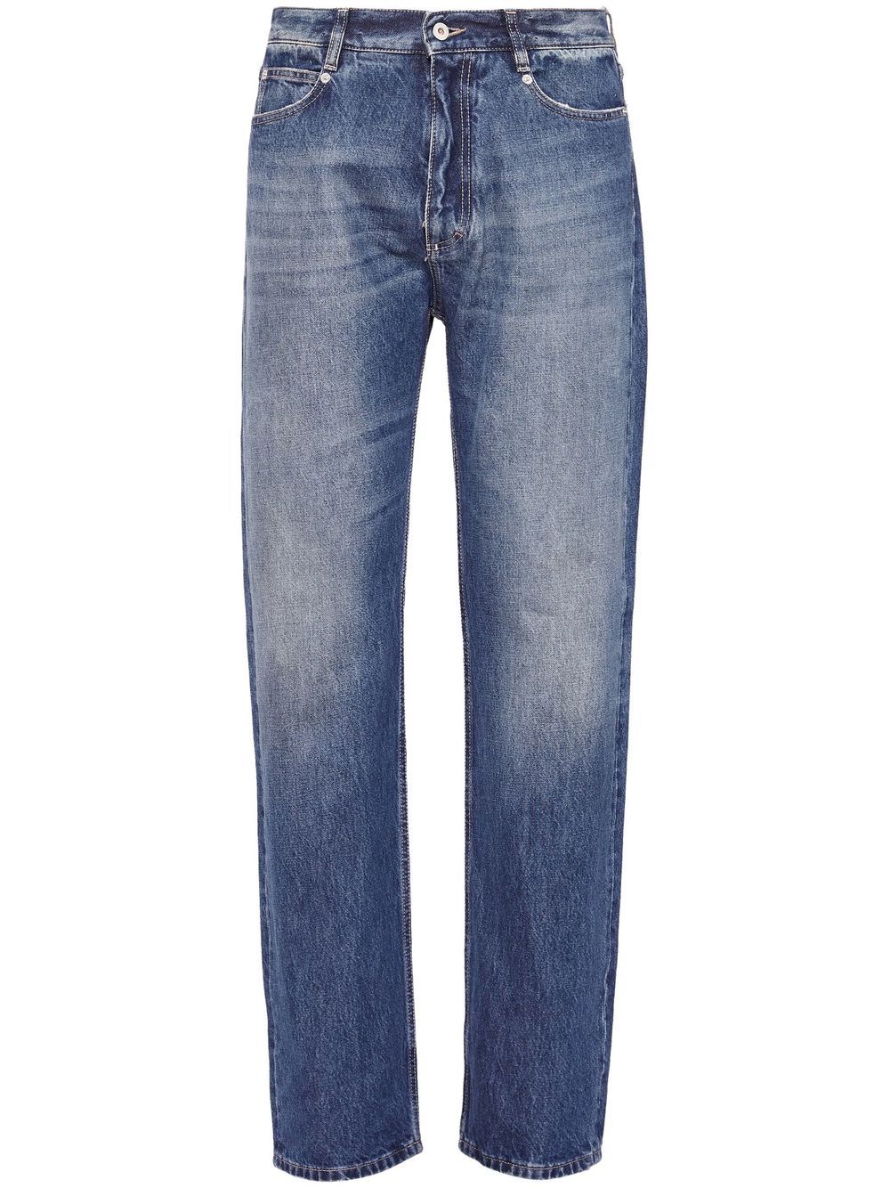 Ferragamo straight-leg denim trousers - Blue von Ferragamo