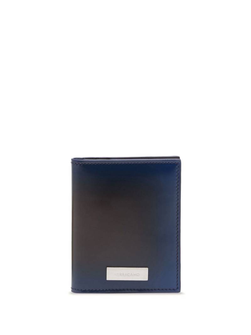 Ferragamo two-tone bi-fold leather cardholder - Brown von Ferragamo