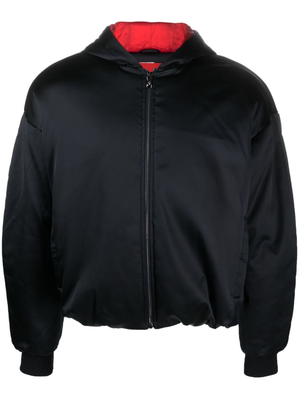 Ferrari hooded bomber jacket - Black von Ferrari