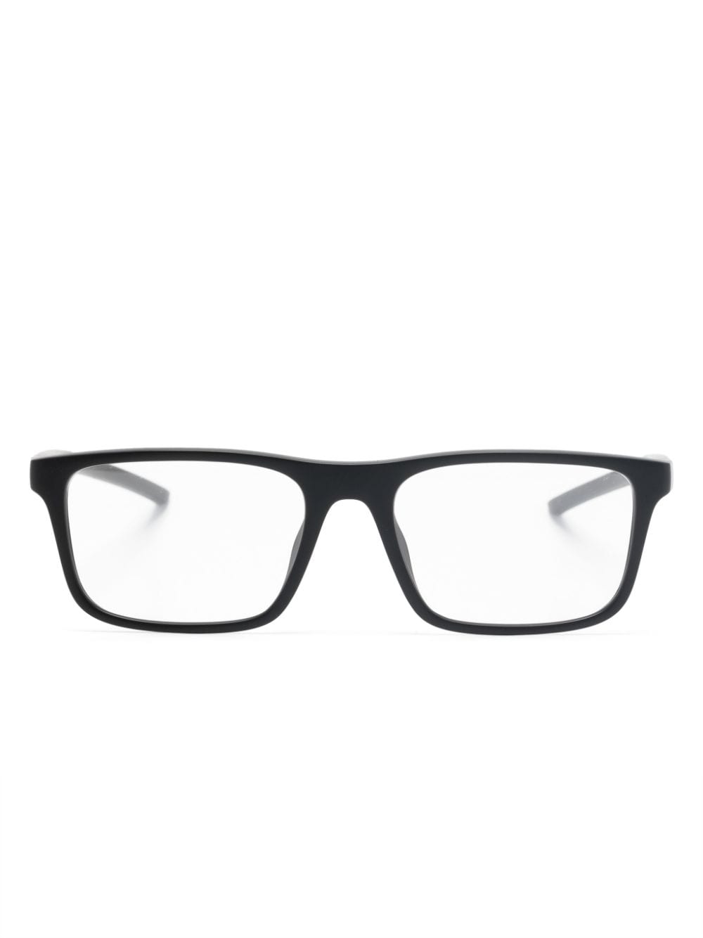 Ferrari rectangle-frame glasses - Black von Ferrari