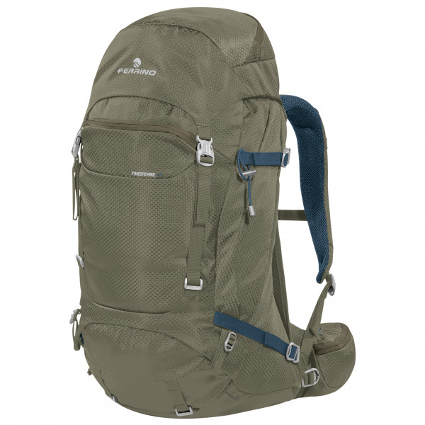 Ferrino - Backpack Finisterre 48 - Trekkingrucksack Gr 48 l grau;oliv von Ferrino