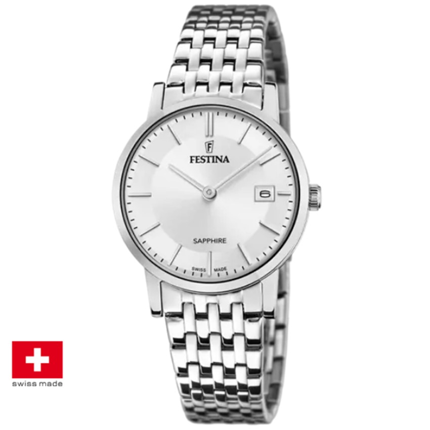 Festina F20019/4 Swiss Made Acero Klassik Damenuhr Festina F20019/4 Swiss Made Acero Klassik Damenuhr von Festina