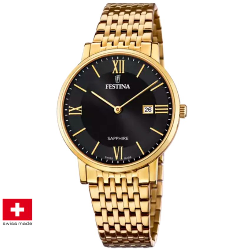 Festina F20020/3 Swiss Made Herrenuhr von Festina