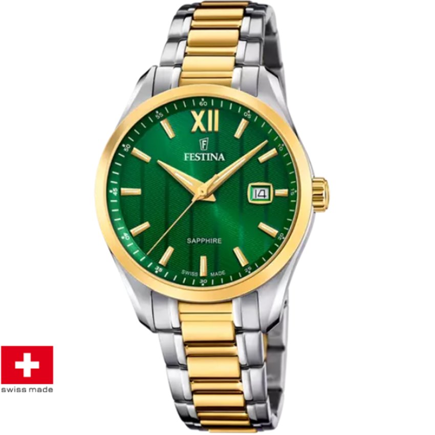 Festina F20027/3 Swiss Made Acero Klassik Herrenuhr Festina F20027/3 Swiss Made Acero Klassik Herrenuhr von Festina