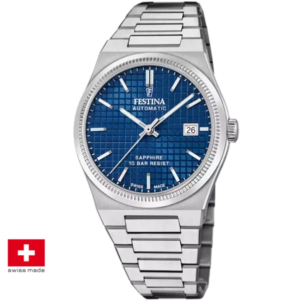 Festina F20028/2 Swiss Made Automatik Herrenuhr von Festina