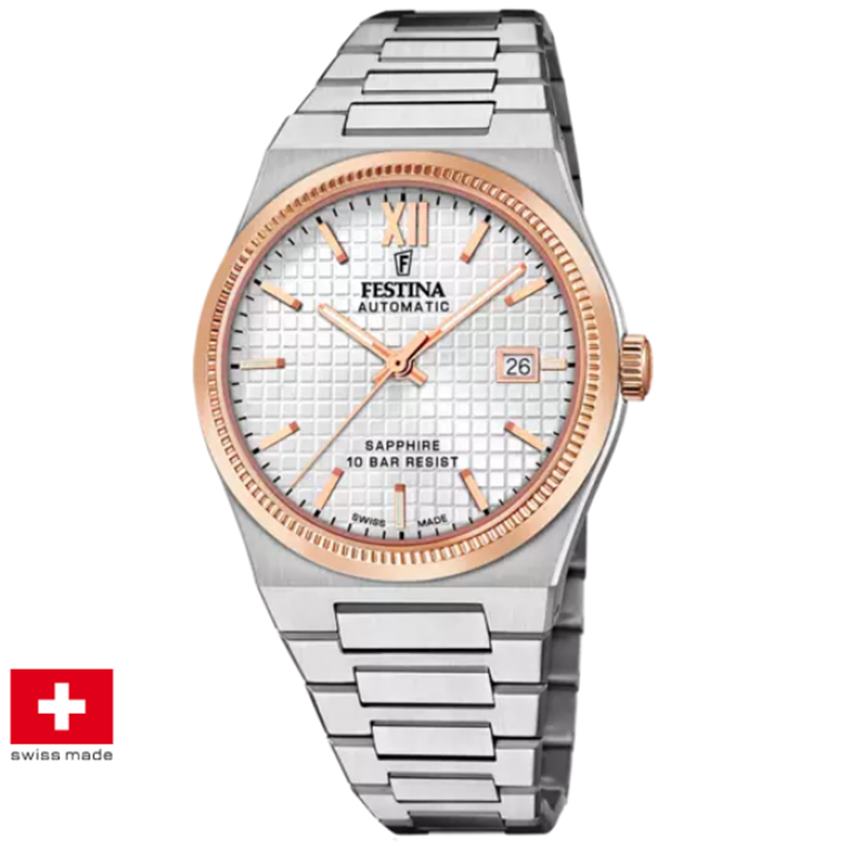 Festina F20036/1 Swiss Made Automatik Herrenuhr von Festina