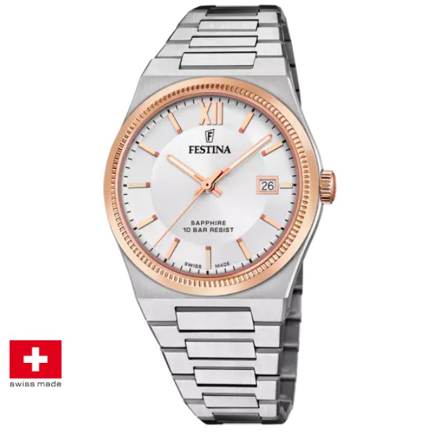 Festina F20036/1 Swiss Made Herrenuhr von Festina