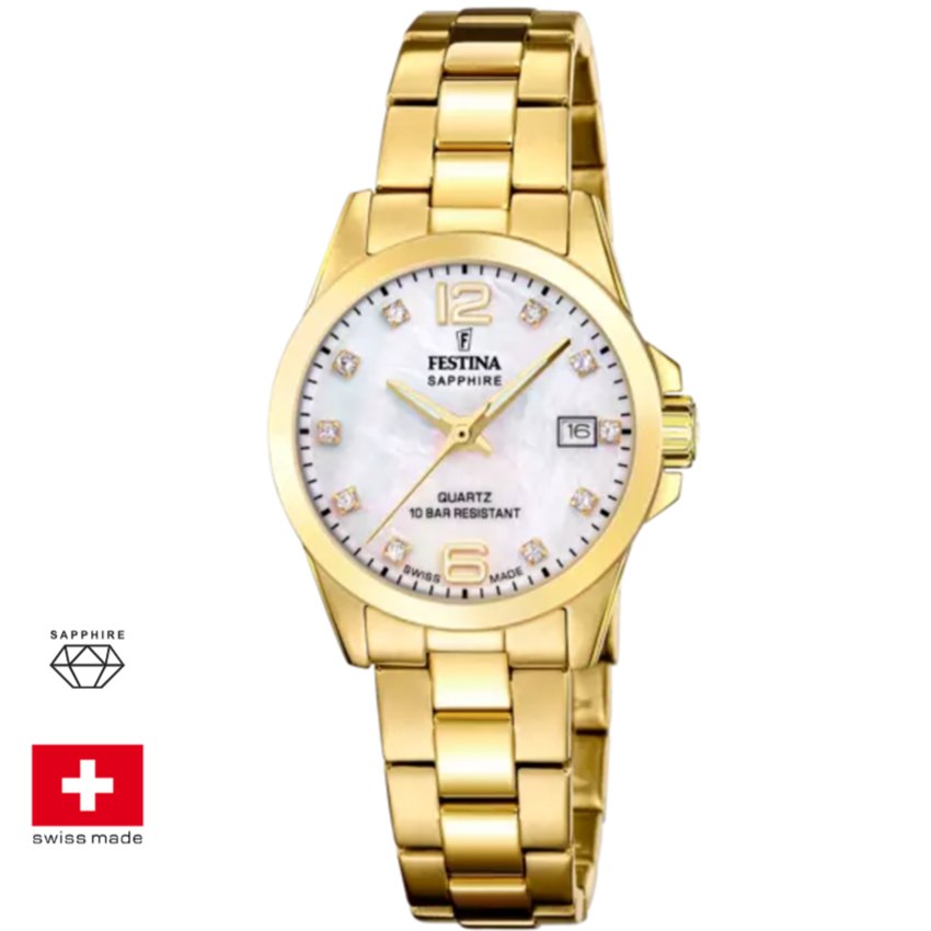 Festina F20050/1 Swiss Made Classic Damenuhr Festina F20050/1 Swiss Made Classic Damenuhr von Festina